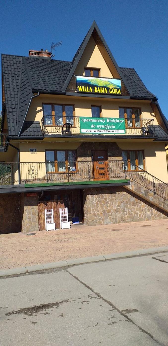 Willa Babia Gora Zawoja Dış mekan fotoğraf